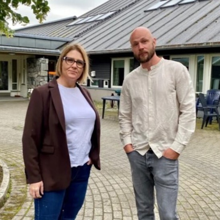 Johanna Vigfusdottir og Edvard Breivik