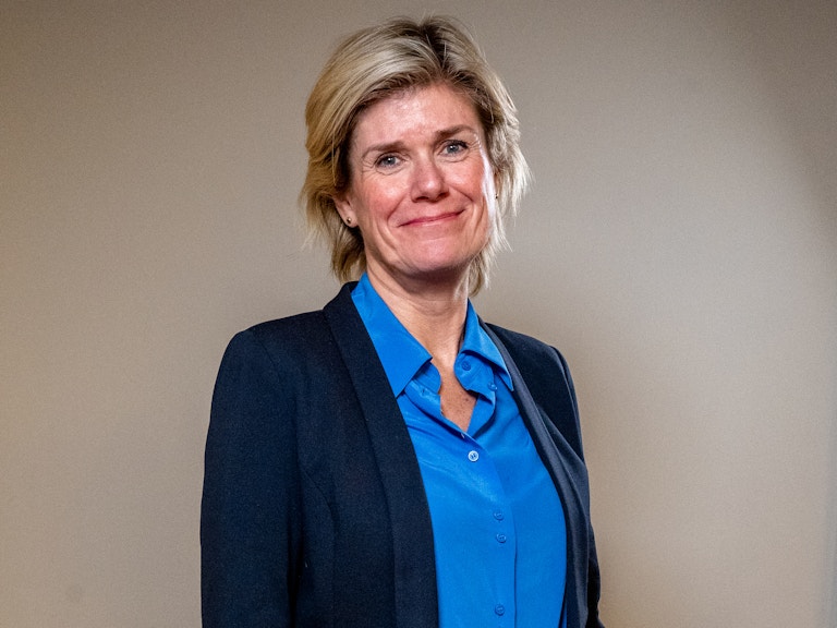 Portrettfoto av Nina Marta Stangeland, spesialrådgiver i KORUS Bergen