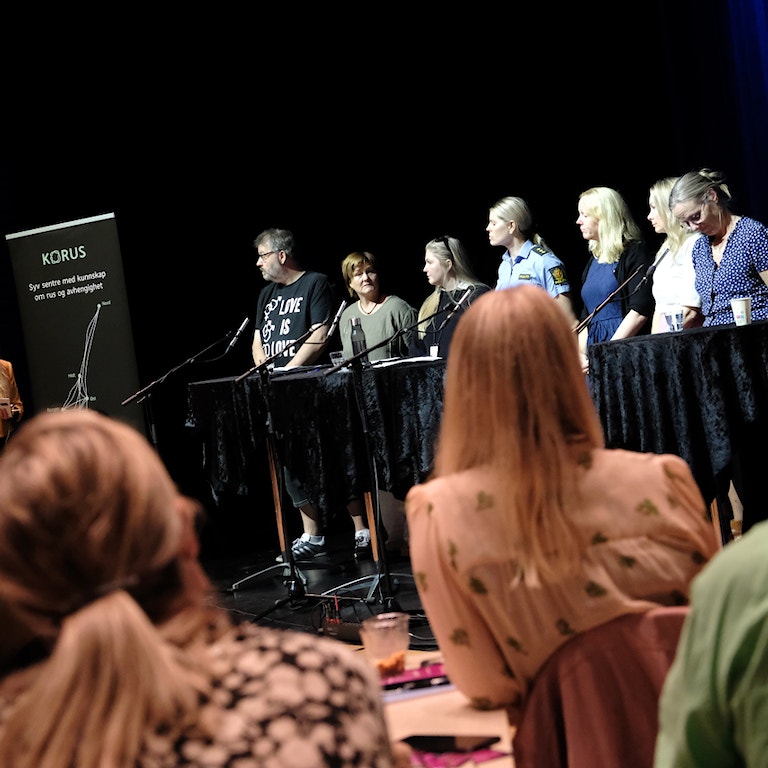 Presentasjon av Parenthood rus i Kolben kulturhus i Kolbotn