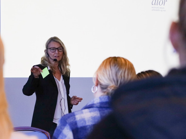 Bilde av Ingunn K. Svendsen, tilrettelegger for alor nettverk hos KORUS Stavanger.